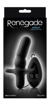 Renegade Apollo Vibrating Plug Black Anal Vibrators
